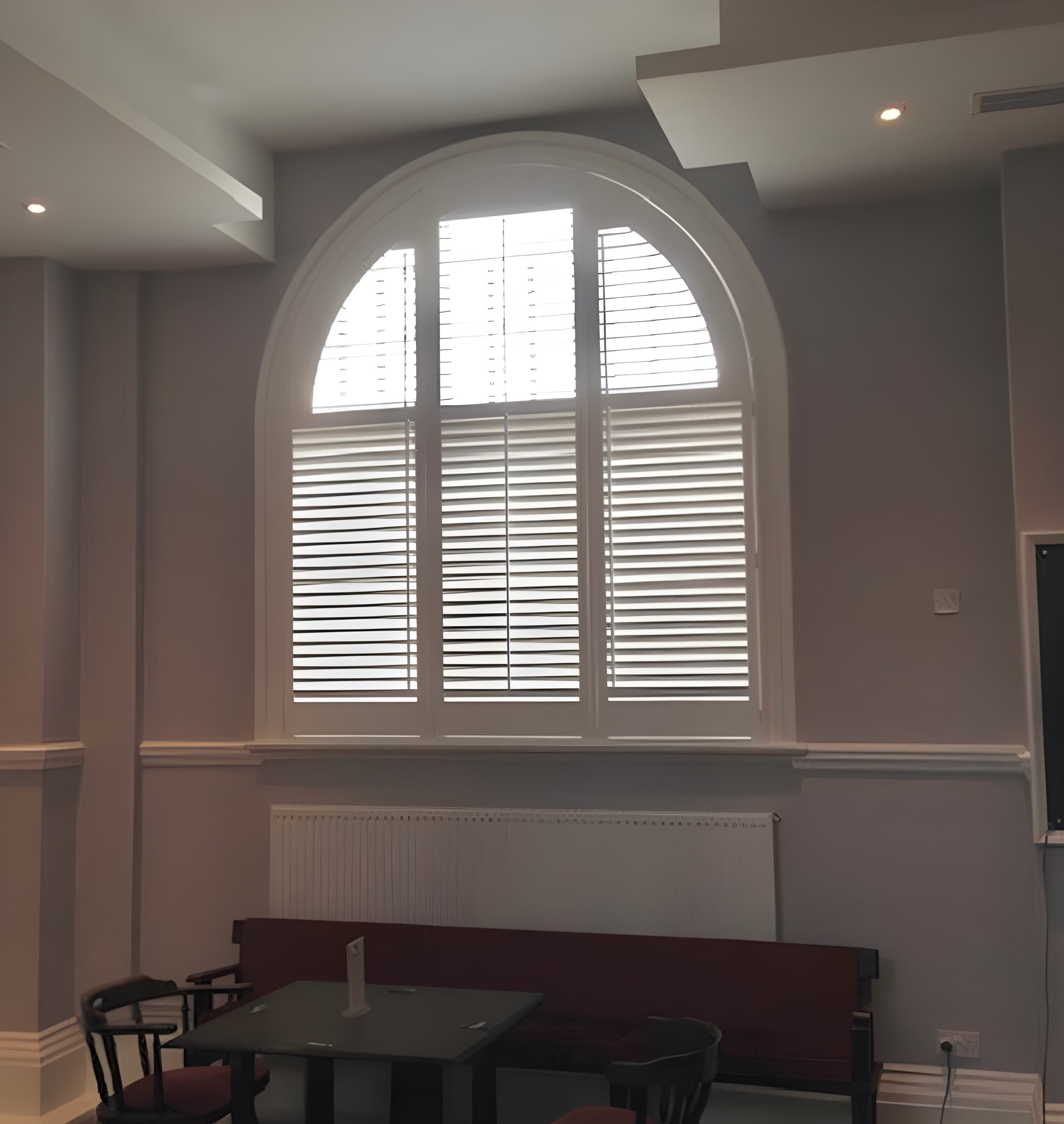 Wide arch shutters