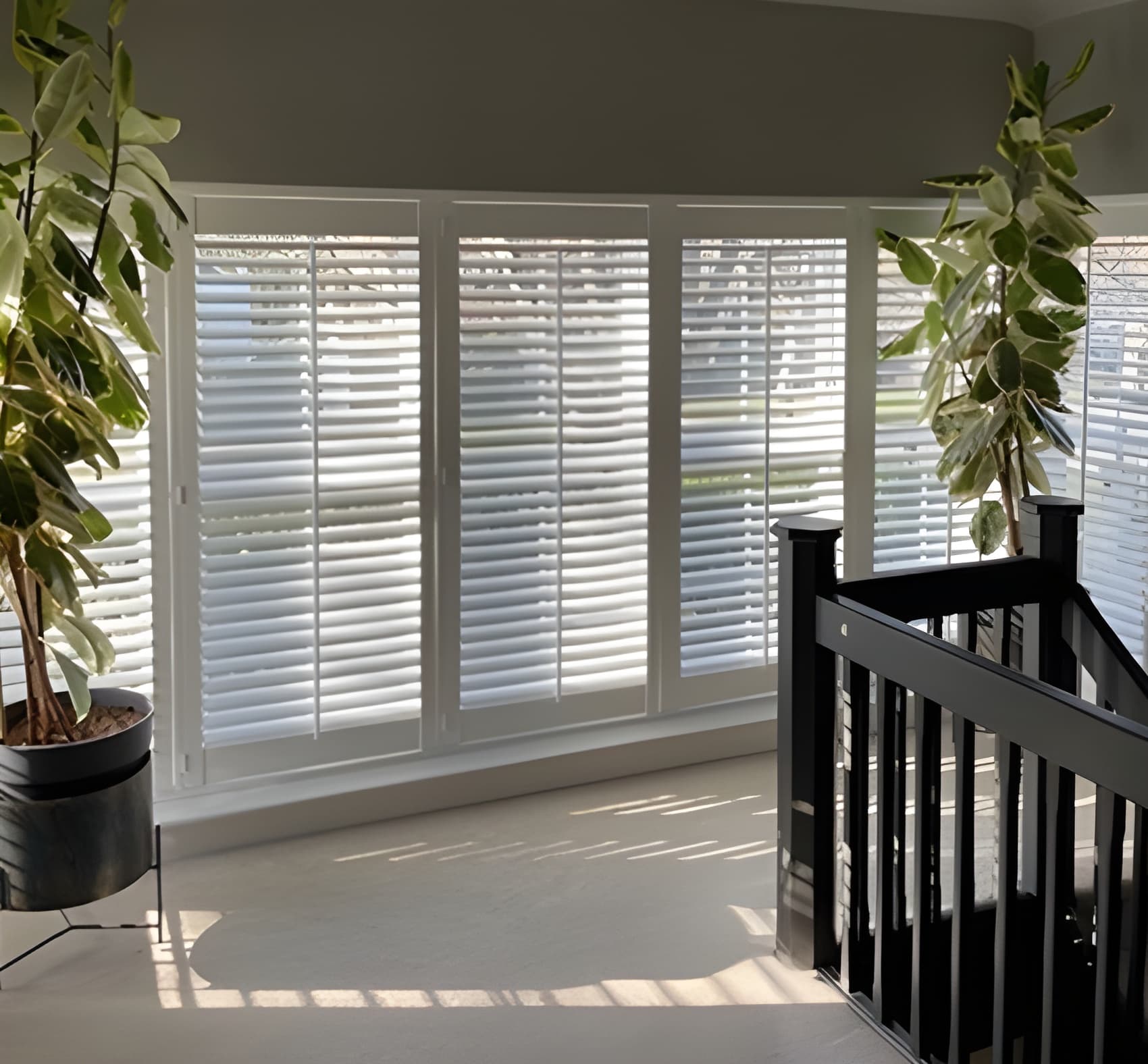 Square bay windows