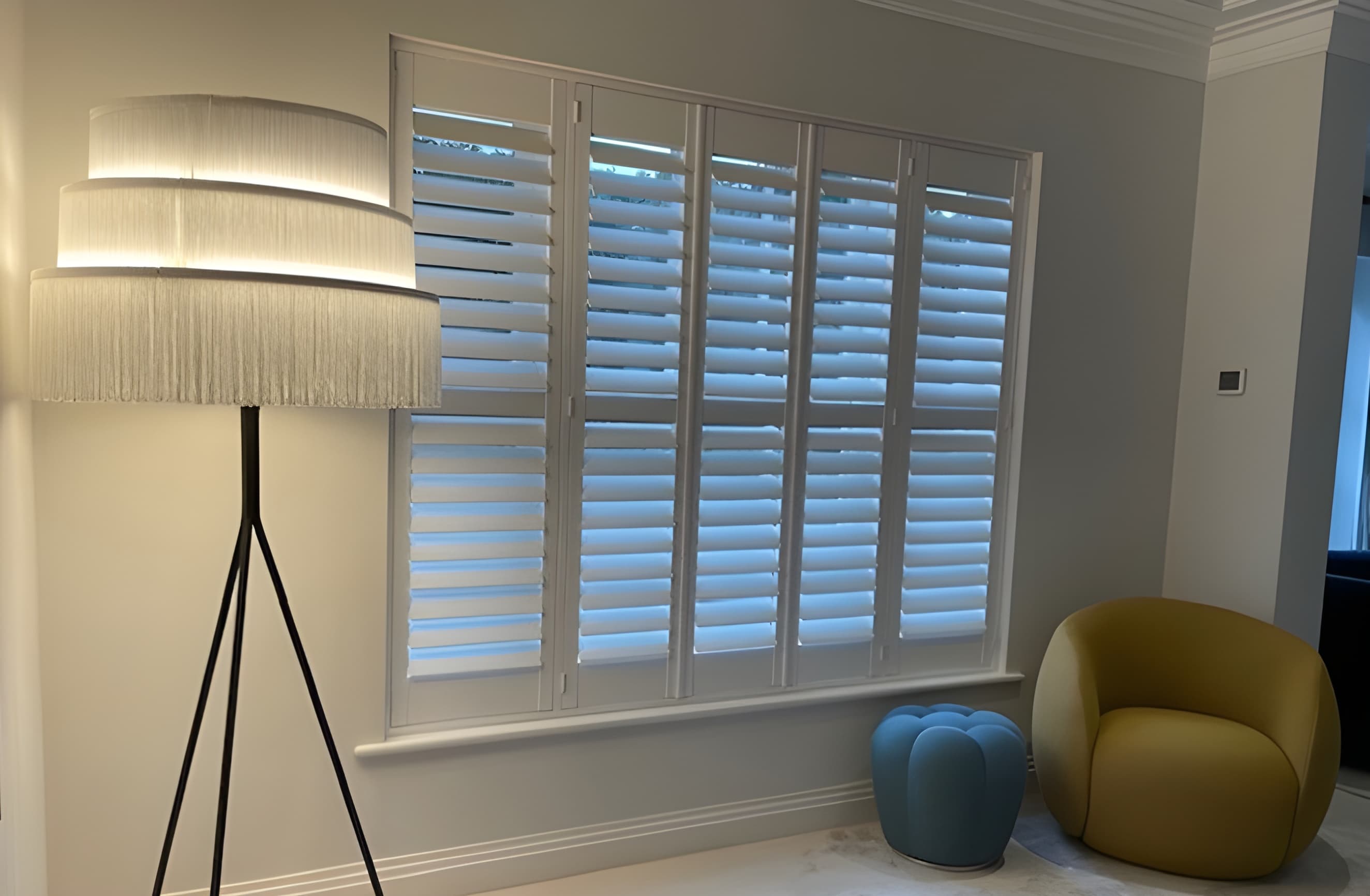 Full height wooden shutters