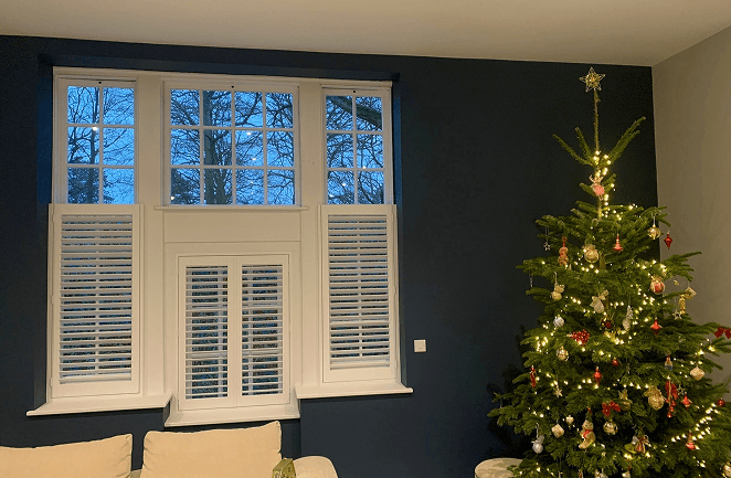 Partial height shutters